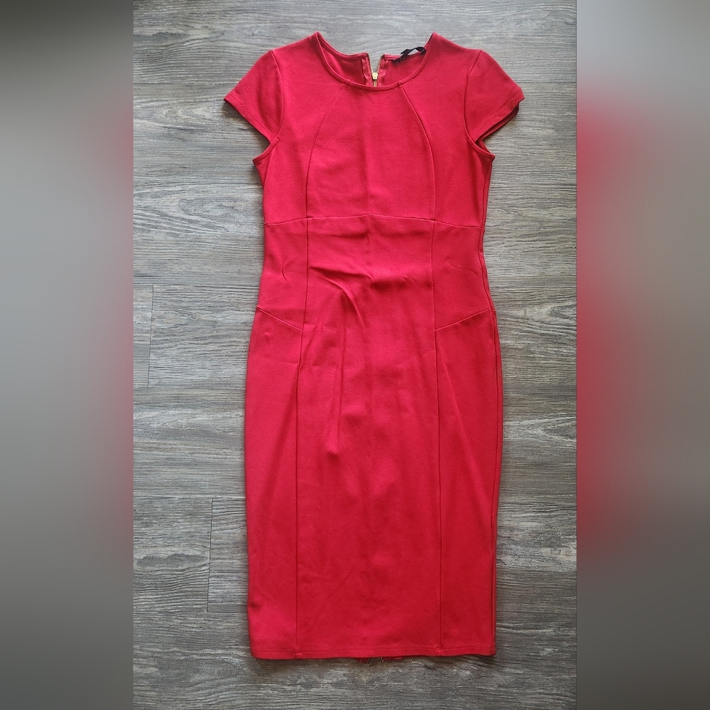 Elegant Red Women's Dress